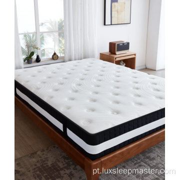 Colchões portáteis de cama queen size de látex de mola bolso